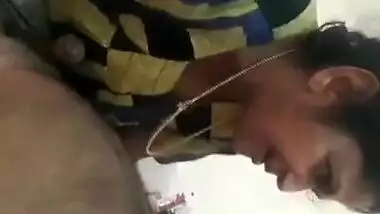 Cute real indian m0m sucking cock 1 