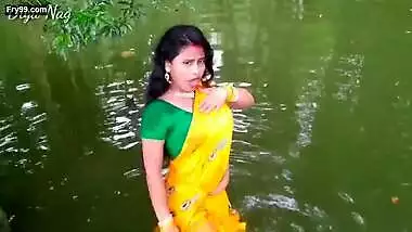 Telugu Hot Tiktok star sexy navel