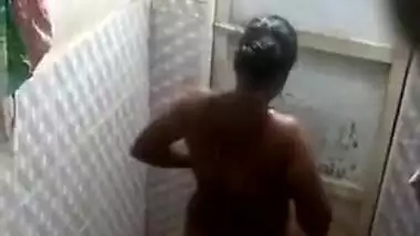 Today Exclusive- Bahbhi Bathing Record By Hidden Cam