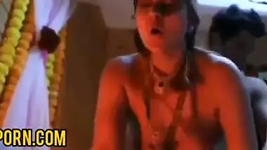 Hot Indian desi milf bhabhi enjoying his devaar sex