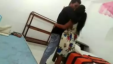Indian College Girl Romance With Boyfriend And Blowjob