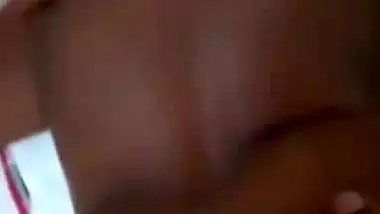 Thick ass chubby girlfriend doggy fucking FSI sex