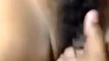 Indian girl cry due to pain