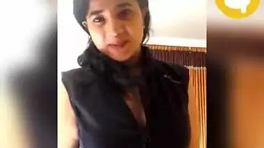 Selfie video by Indian Bangalore girl tammana sonia