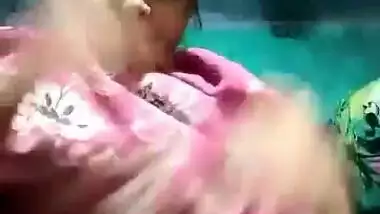 Sweet Bengali teen girl showing her big boobs