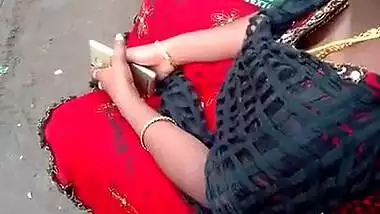 Tamil hot young aunty deep boobs cleavage in public