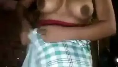 Desi Village Girl Capture Dressing Video For BF