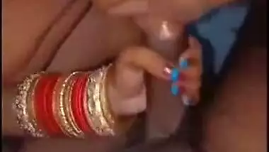 Sexy Punjabi Village Wife Blowjob To Servant