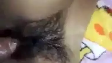 Hardcore Nepali sex MMS of a lady moaning while fucking