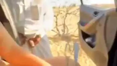 Rajasthani tau viral sex video with nude desi girl in car