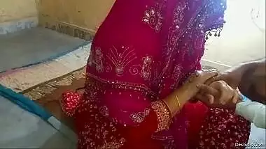 Desi Hot Wife Fucked Hard by Husband During First Night