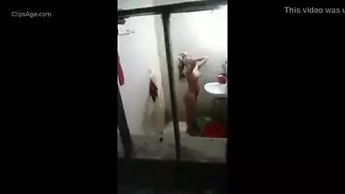 Tamil neighbour bath spy