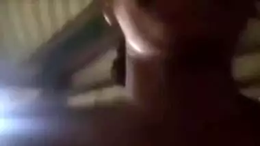 Today Exclusive- Desi Village Girl Showing Her Boobs And Pussy To Lover Part 1