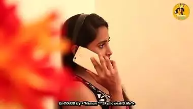 Indian porn video of busty lesbian wife