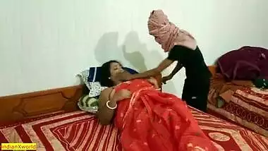 Indian hot beautiful bhabhi fucked by young thief !! Plz don't cum inside