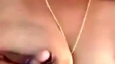 Telugu xxx video of a sexy lady showing her soft boobs