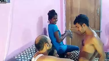 looks sexy with cockS in her tight PUSSY add another friends Total foursome Sex bengali