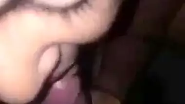 Horny Desi Girl Sucking