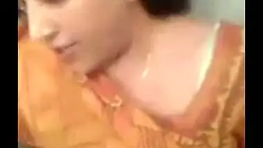 Punjaban aunty with big boobs sucking penis