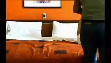 Hot Bhabhi With Lover at Hotel Room Scandal Video