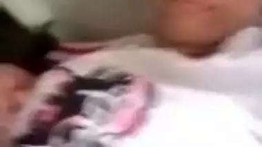 Desi gf shy to showing big boobs in video call with face