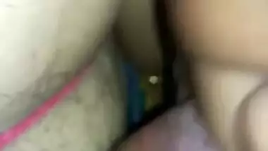 Desi Housewife Eating Cock