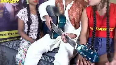 Indian XXX Music Teacher Fucks Students with Hindi voice