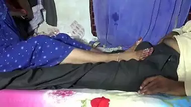 Erotic Foot Job By Horny Desi Woman