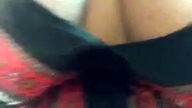 Indian Aunty Showing Off Her Big Breasts