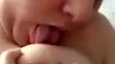 Innocent Desi XXX girl plays with her amazing big boobs on cam