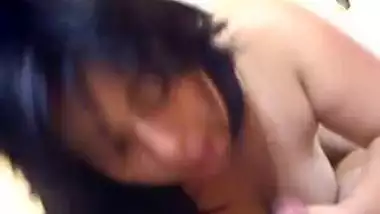 Sexy Wife Blowjob and Boob Sucking