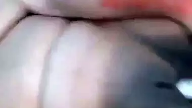 Desi girl nude dildoing horny shaved pussy