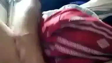 Assamese unsatisfied wife fingering pussy
