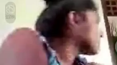 Tamil girl teasing big boobs viral show on call