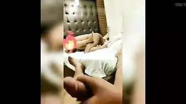 Indian cuckold husband enjoying wife’s sex
