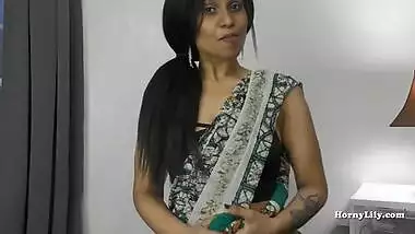 Big Ass Hot Indian Bhabhi Lily Dirty Sex Chat With Her Horny Desi Student - Full Hindi