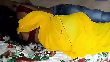 Yellow Saree Hot & Beautiful Wife Full Hd 4k Sex Video 2022 Indian Desi