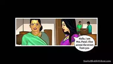 Savita Bhabhi double trouble threesome hot sex