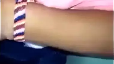 sexy chubby Tamil girl boob press and topless show