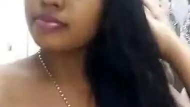Sexy south Indian selfie video online