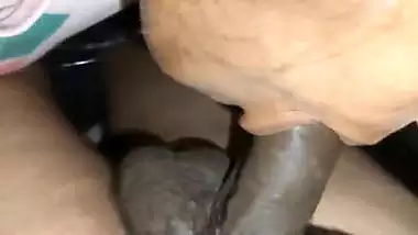 Tamil wife close up cock sucking