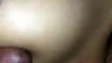 Bigboob Sexy Bangladeshi bhabi Taking Cum On Boobs