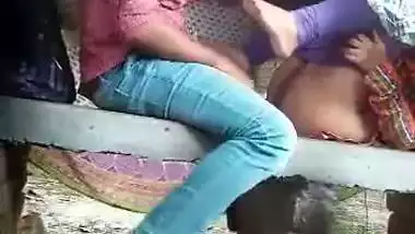 Young Couple Fucking in Public Place Secretly Recorded