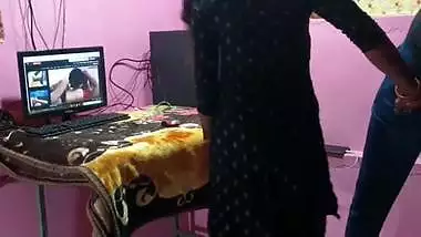 Man catches his step-daughter watching porn and fucks her
