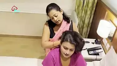 2 Hot Sexy Indian Aunties In hotel Having Lesbian Sex In Private - Hot Sexy XXX Indian LESBIAN VIDEO !!