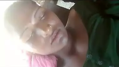 Sleeping village wife under boobs show viral MMS