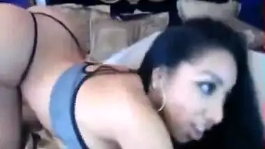 young girl shaking her ass ...like a horse