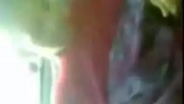 Desi horny girl doing a footjob and kisses a dick