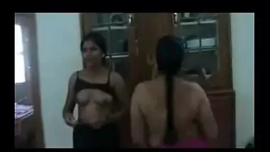 South Indian Aunties In Threesome