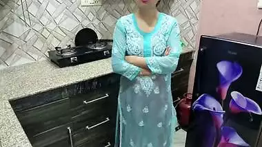 Desi Indian Big Boobs step Mom teaches her StepSon How to fuck in kitchen ( Hindi Audio )